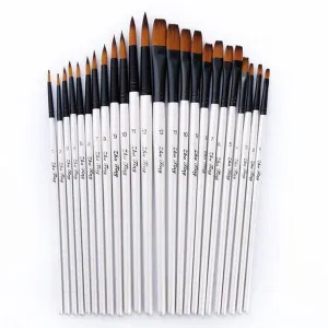 12-Piece Set: Artist Watercolor Painting Brushes