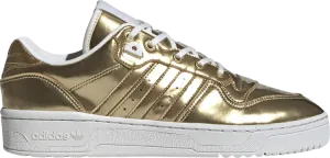 Adidas Rivalry Low 'Gold Metallic' sneakers, gold