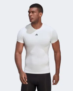 Adidas Techfit Men Training T-Shirt White Hk2337