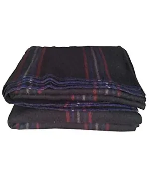 Bezzilish Home Wool Relief Blanket for Heavy Winter Single Bed Full Size for Donation and Gift Purpose; Multicolor (Pack of 1)