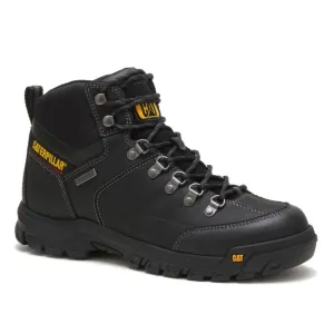 CAT P74129 Threshold Soft-Toe Waterproof Work Boot - Black