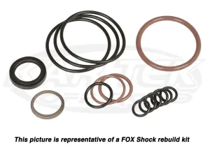 Fox 3.0" Four Tube Bypass Shock Standard O-Ring Rebuild Kit For 1" Shaft With 2.5" Reservoir