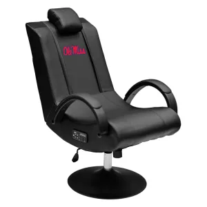 Gaming Chair 100 Pro with Mississippi Rebels Logo