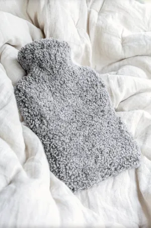 Hot Water Bottle - Light Grey