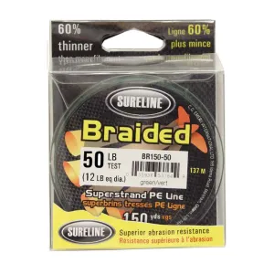 Sureline Green Braided Line -150 yds