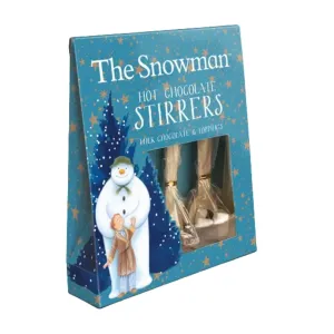 The Snowman & The Snowdog 75g Hot Chocolate Stirrers 3pk