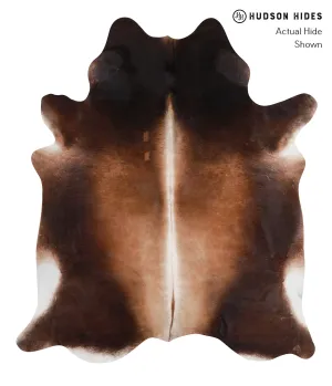 Warm Caramel X-Large Brazilian Cowhide Rug 7'4"H x 6'5"W #A6819 by Hudson Hides